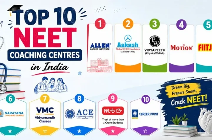 Top 10 NEET Coaching Centres in India