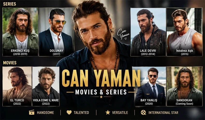 Can Yaman Movies and Series Available on Netflix