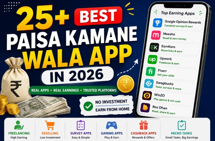 Paisa kamane wala apps