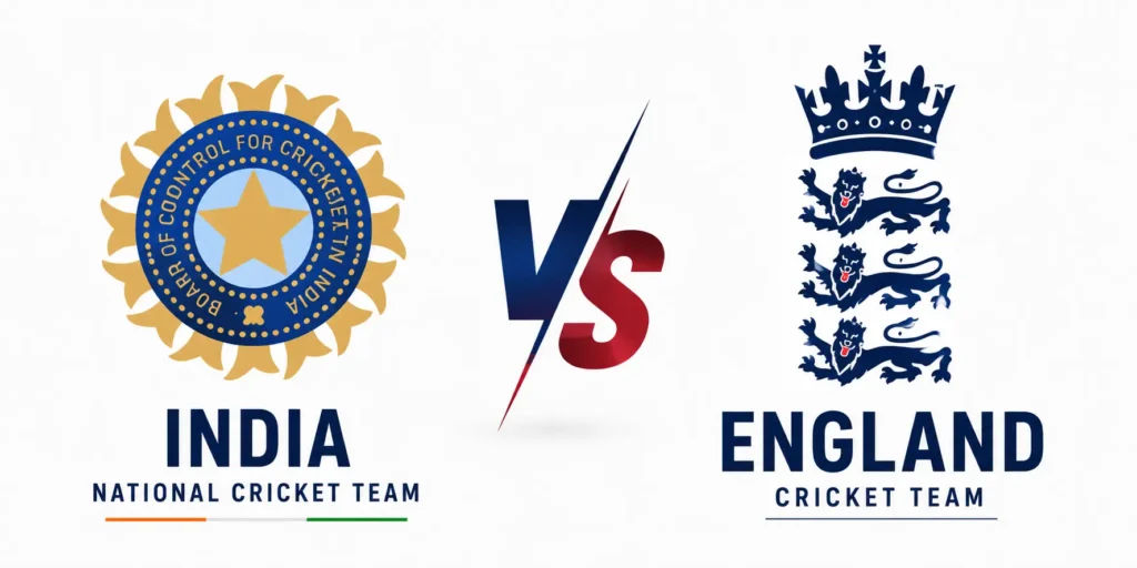 India National Cricket Team vs England Cricket Team timeline