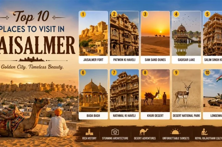 Top 10 Places to Visit in Jaisalmer