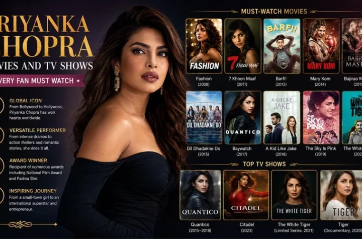 Priyanka Chopra Movies and TV Shows